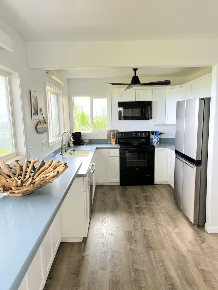 Fully equipped kitchen at Maka Ala Lani